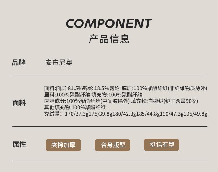 [Goose Down+One Piece Three Wear] Autumn and Winter Men's Down Jacket Warm and Windproof Hooded Mid to Long Goose Down Coat