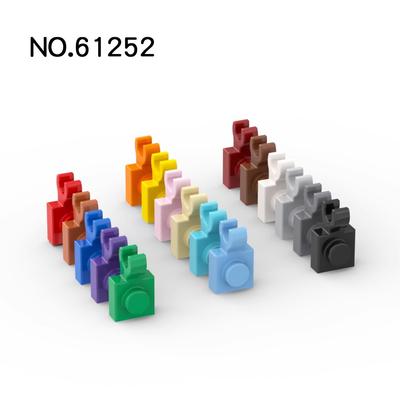 20 Stück MOC Teile 61252 Platte Spezial 1 x 1 mit Clip 6019 Kompatible Steine DIY Zusammenbau Bausteine Partikel Kind Gehirn Spielzeug