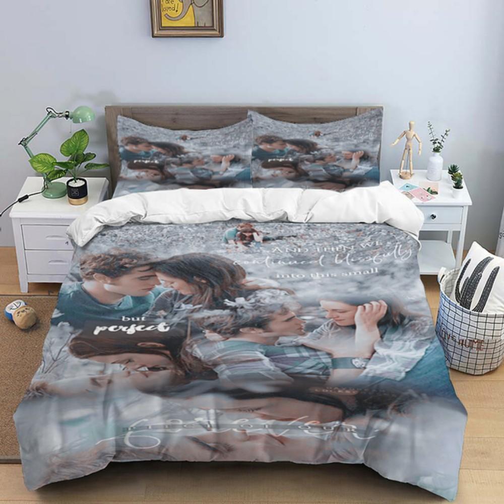 New Movie Twilight Bedding Set Love Duvet Cover Set Pillowcase Film Single Queen King Full Size Soft Bed Linen For Women Teens
