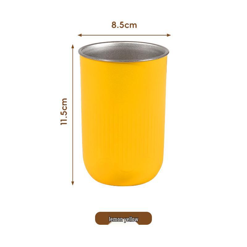 Taza Multiusos de Acero Inoxidable 304: Taza de Café, Bebida y Lavado de Alto Valor para Estudiantes – Logo Personalizado Disponible