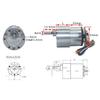 JGB37-520 Motor Encoder DC 6V 12V Geared Motor High Torque Geared Encoder Motor Smart Robot Car Chassis Kit Gear Reducer Motors