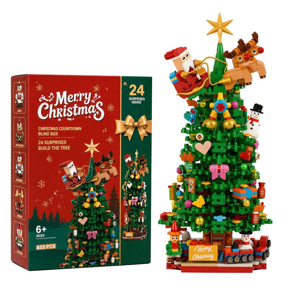 Christmas Building for Kids Holiday Surprise Toy