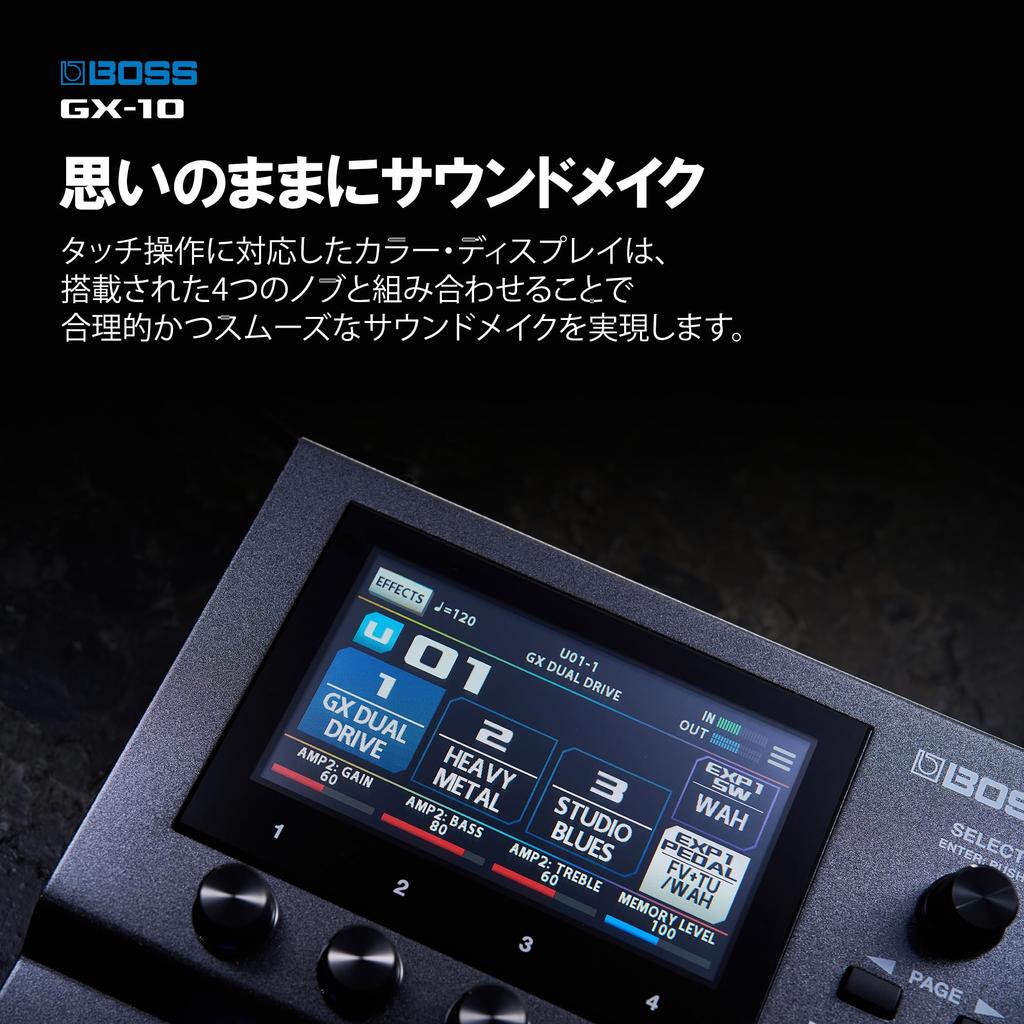 BOSS Procesor Efektów Gitarowych Multi Efektor GX-10