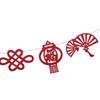 2023 Chinese New Year Banner Vivid Color Reusable Hanging Chinese Party Decoration for Shopping