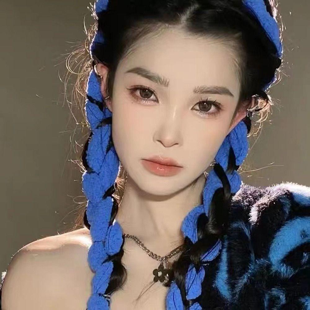 

Ленты для волос, плетеные заколки для волос, корейские заколки, женские заколки для волос, длинные плюшевые заколки с кисточками