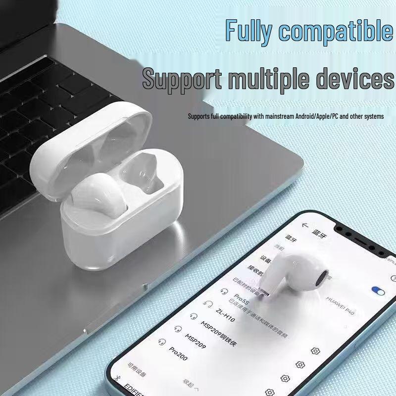 PRO5S Cute True Wireless Bluetooth Earphones - TWS for Apple/Android, Long Battery Life