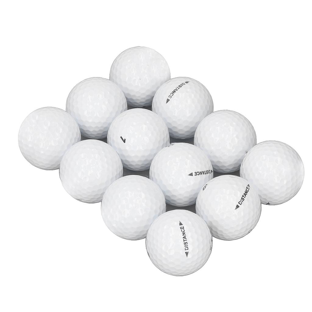 12PCS Golf Balls Lightweight Golf Practice Balls Double Layer Game Ball for Men Women Adults Birthday Present