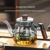 Gaoming 2024 Heat-Resistant Glass Tea Pot with Tea-Water Separator