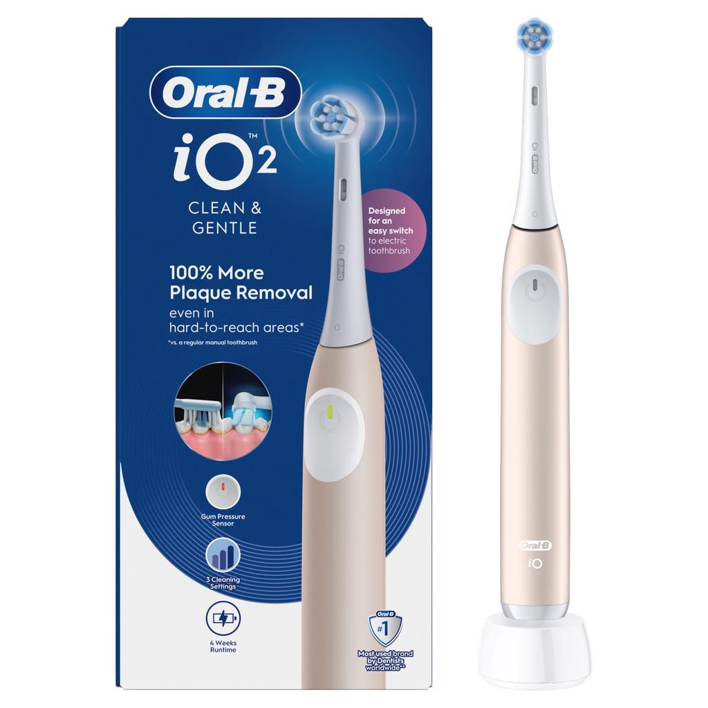 Oral-B Io 2 Electric Toothbrush, Calm Pink 1 Pc