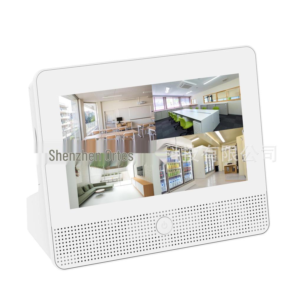 "4K POE Network Surveillance Camera Set with Binocular Gun Ball and CCTV Monitoring"