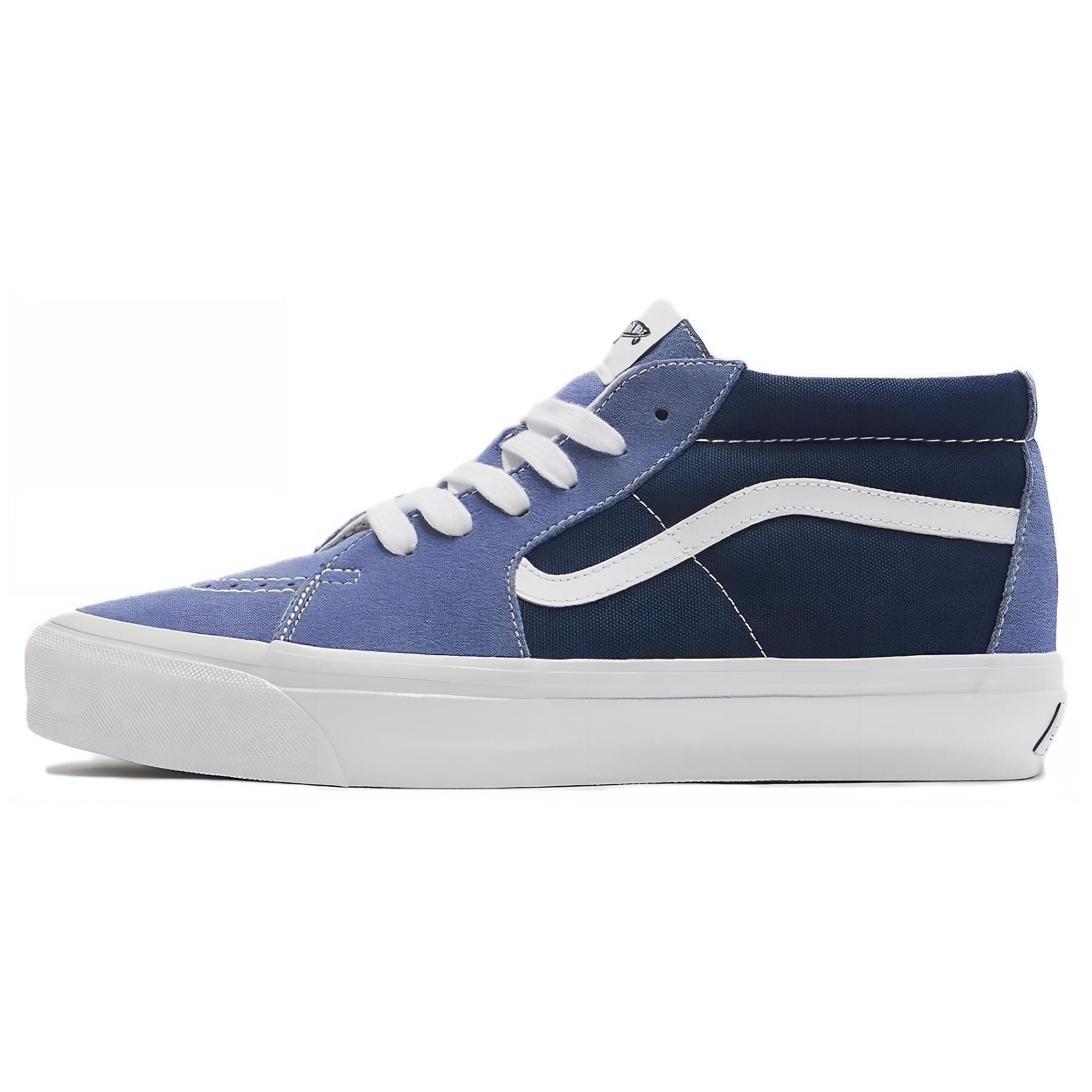 Vans Unisex Premium Sk8 Mid 83 Blue White VN000CQQDWR 44