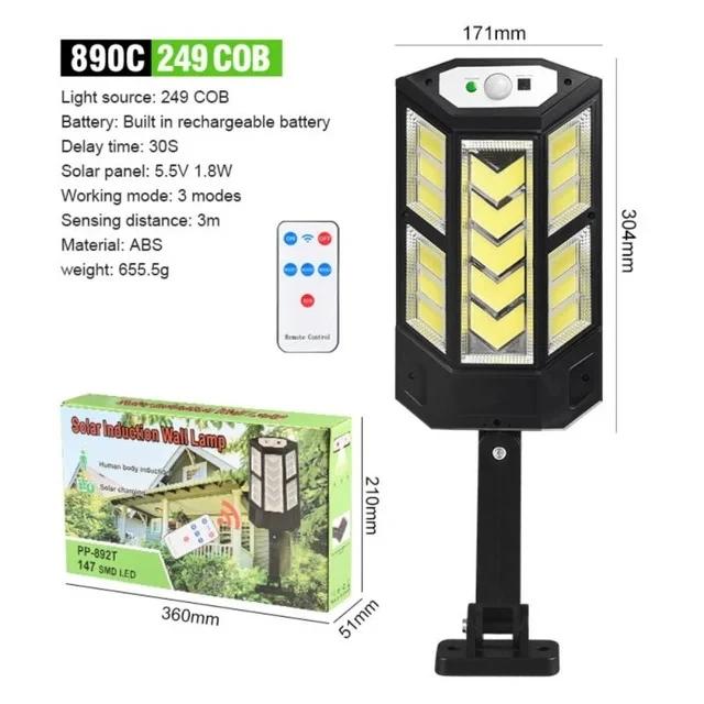 20000LM Powerful Outdoor Solar Lamp 3 modes Motion Sensor External Solar Lamp IPX65 Sunlight Yard Street Solar Outdoor Lighting
