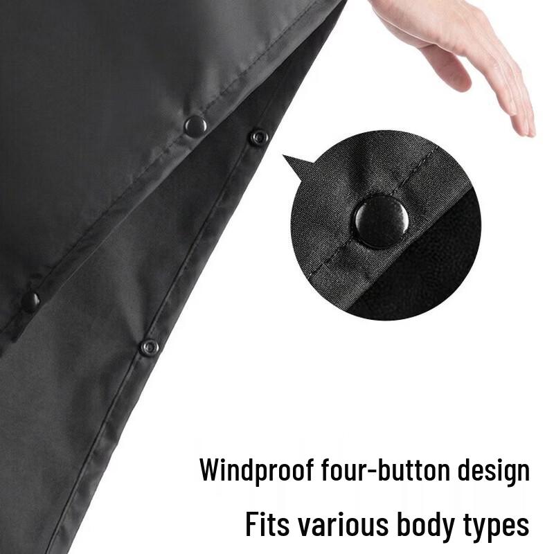 Black Dog Outdoor Tactical 3-in-1 Rain Poncho