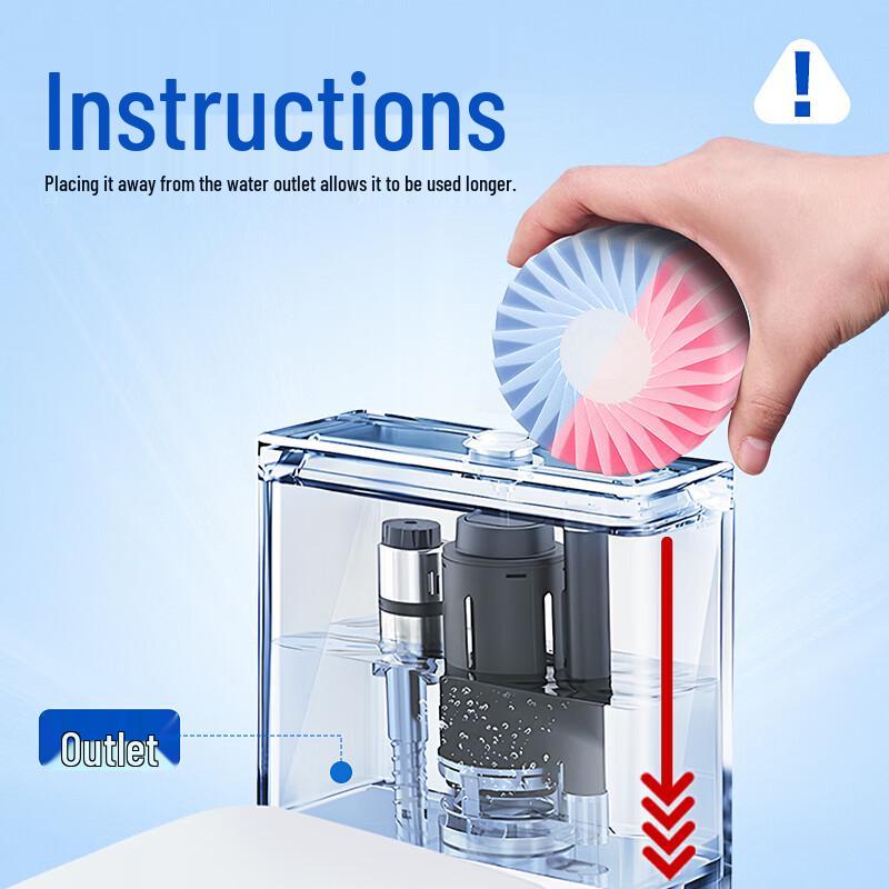 Netease Yanxuan Blue Bubble Toilet Cleaning Tablets