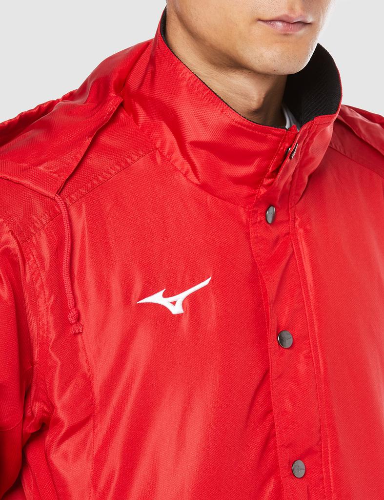 Mizuno Training Wear Padded Warmer Shirt 32JE7551 62 Chinese Red M [Unisex]