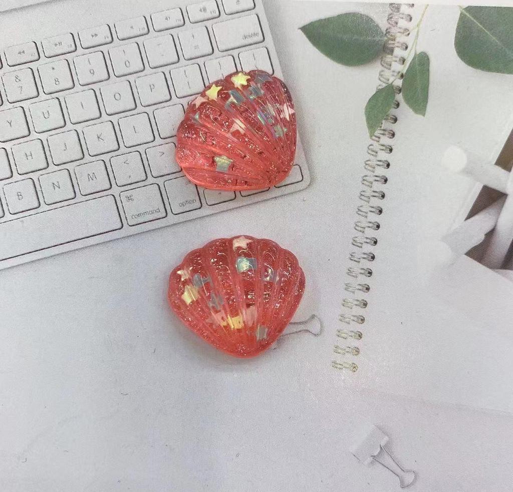 DIY Resin Sequin Imitation Shell Phone Case, Shoe Buckle, Storage Box & Ornament Supplies