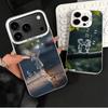 Nature Cute Child Painting Style Soft Phone Case for iPhone 15 16 17 Pro Max 17Air 16E 14 Plus 13 12 Mini Shockproof Cover Back