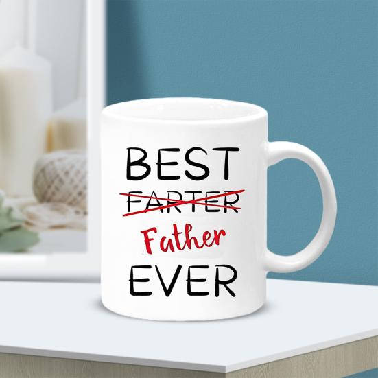 Ceramic Mug 11 Oz Double-Sided Print Microwave Safe Hidden Message Funny Coffee Cup for Home Office Use