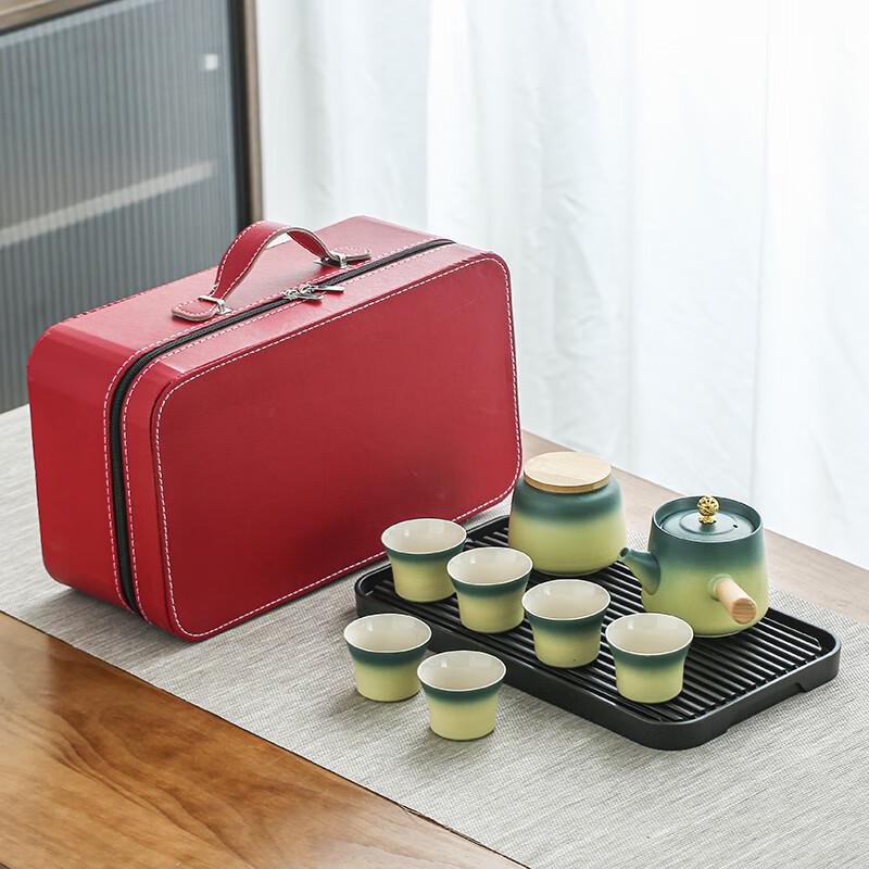 Muyi Gradient Side-Handle Teapot Travel Set