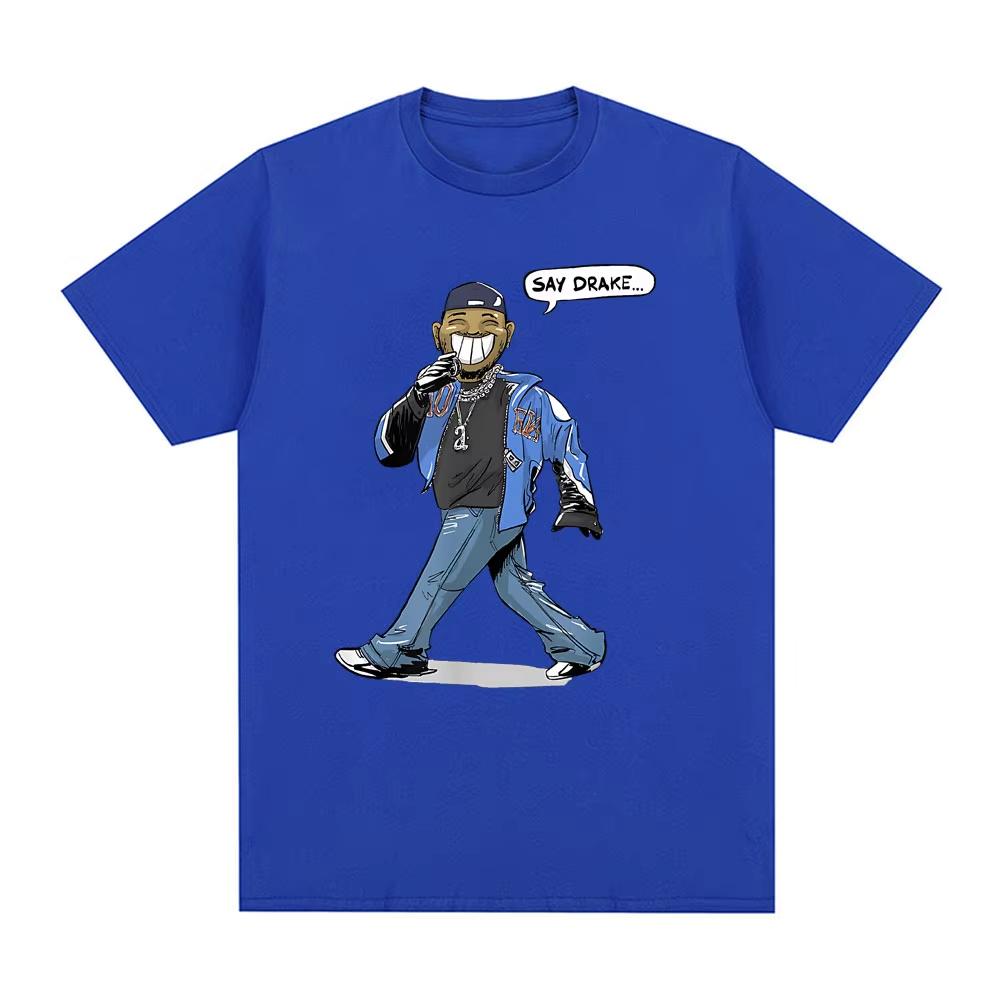 Kendrick Lamar Say Drake They Not Like Us T Shirts Men's Women Oversized Tee Cotton Streetwear Casual Loose Top
