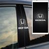 2PCS Car Center Pillar Stickers Central Column Decals For Honda Accord Civic Fit Jazz Pilot Odyssey CRV City Auto AccessoriesOW3