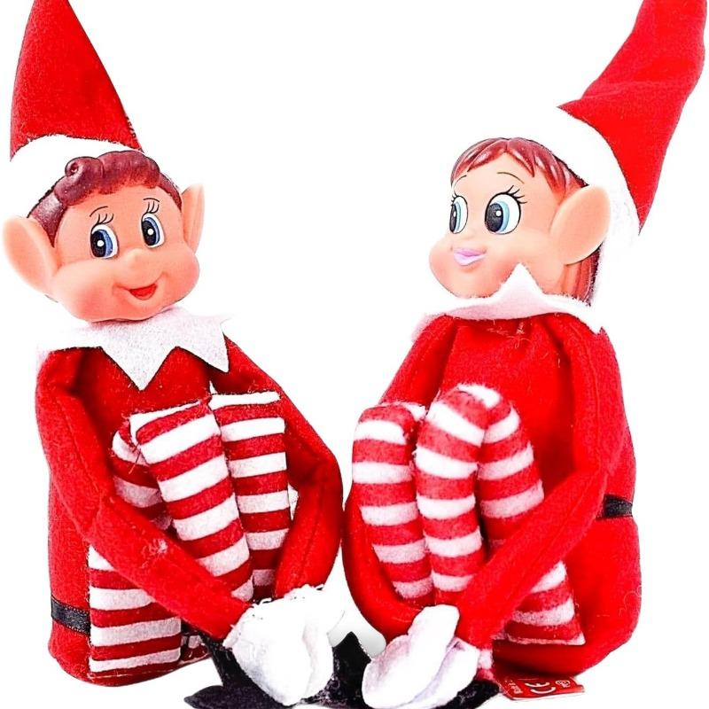New Christmas Decorations Christmas Elves Long Legs Christmas Ornament Rainbow Seated Christmas Bookshelf