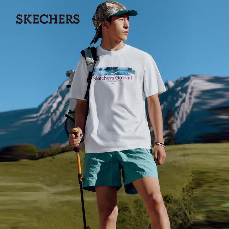 Унисекс футболка Skechers с охлаждающим эффектом, меняющая цвет, антибактериальная, быстросохнущая P226U012 M 95