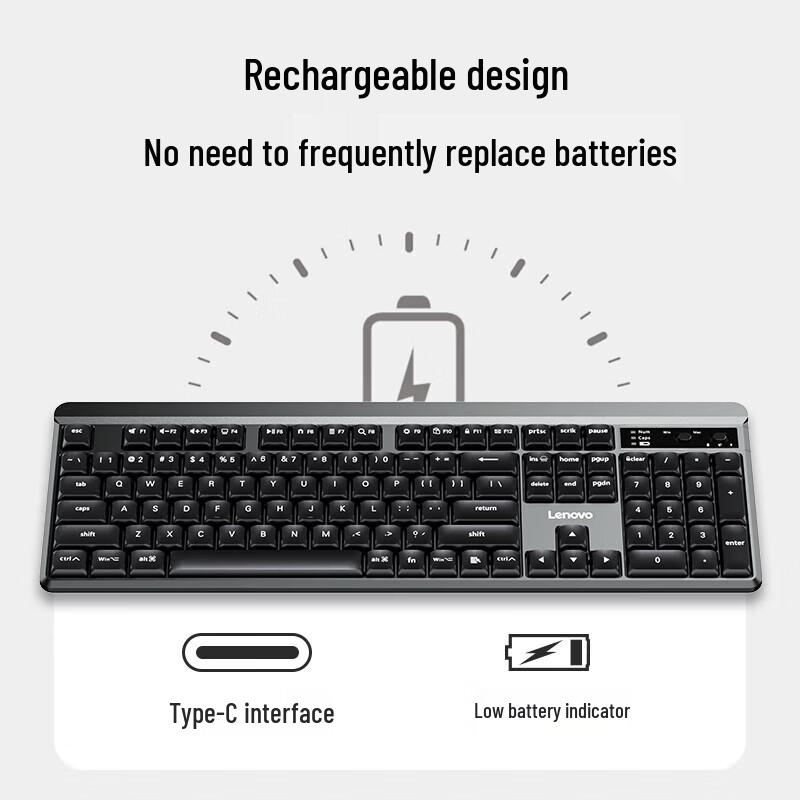 Lenovo GK31 Tri-Mode Mechanical Keyboard
