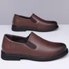 Versatile men's business fashion soft sole rubber comfortable dress casual foot cover breathable daily trend gentleman shoes