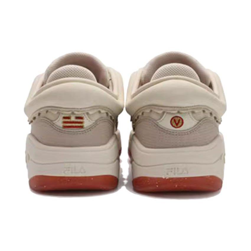 Fila Mix 2 Durable Low-Top Skate Shoes Men Sneakers Light-Red F12M412203FAM