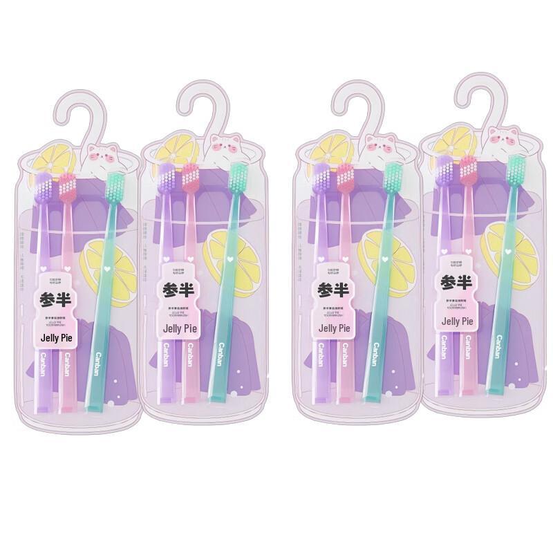 

Semi 12-Pack Ultra-Soft Bristle Toothbrushes