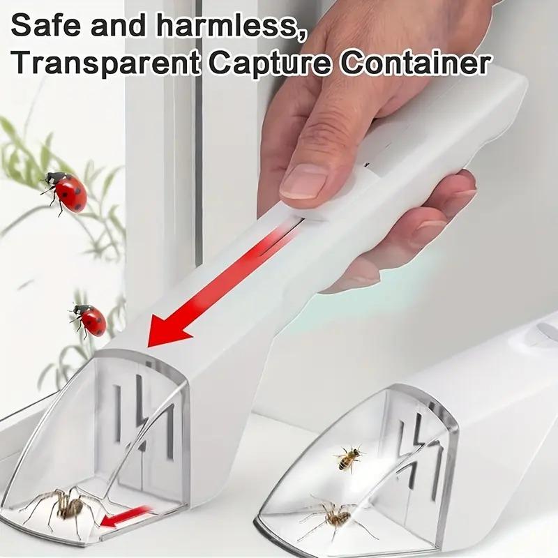 Handheld Bug Catcher, Buy 1 Get 1 Free, Safe Catch & Release Insect Tool, No‑Harm Bug Catcher for Kids Outdoor Exploration