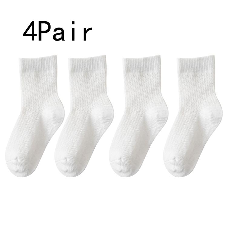 New White Baby Socks Summer Cotton Casual Boys and Girls Baby Socks
