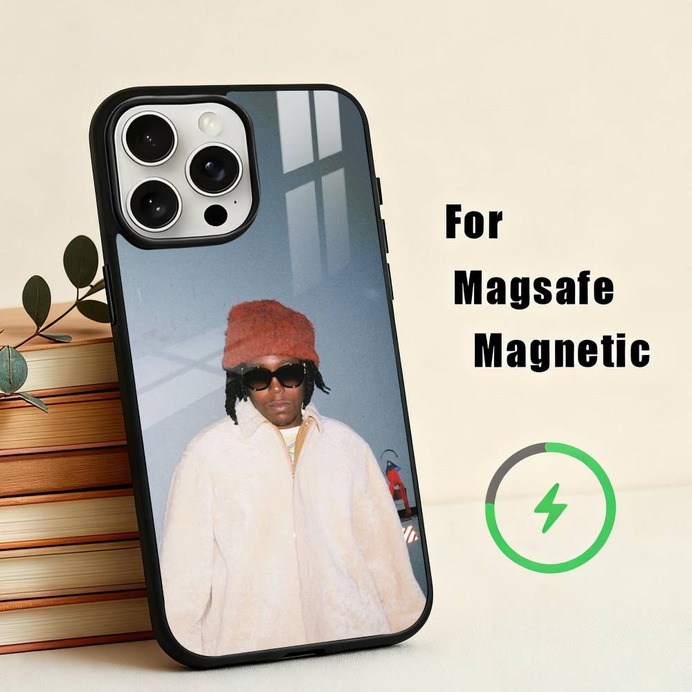 D-Don T-Toliver-R Rapper Singer   Phone Case For iPhone17,16,15,14,13,12,11 Plus,Pro Max Magnetic For Magsafe Wireless Charging