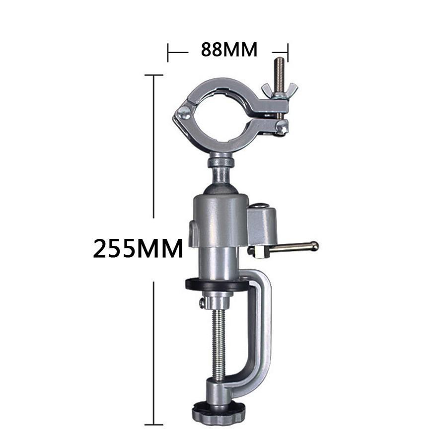 360° Rotating Aluminum Alloy Electric Drill Grinder Vise Stand