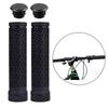 Aluminum Alloy Locks-on Mountain Bike Grips Foldable Bicycles Grips Clamp Grips Ergonomic Designs Bike Handlebar Grips