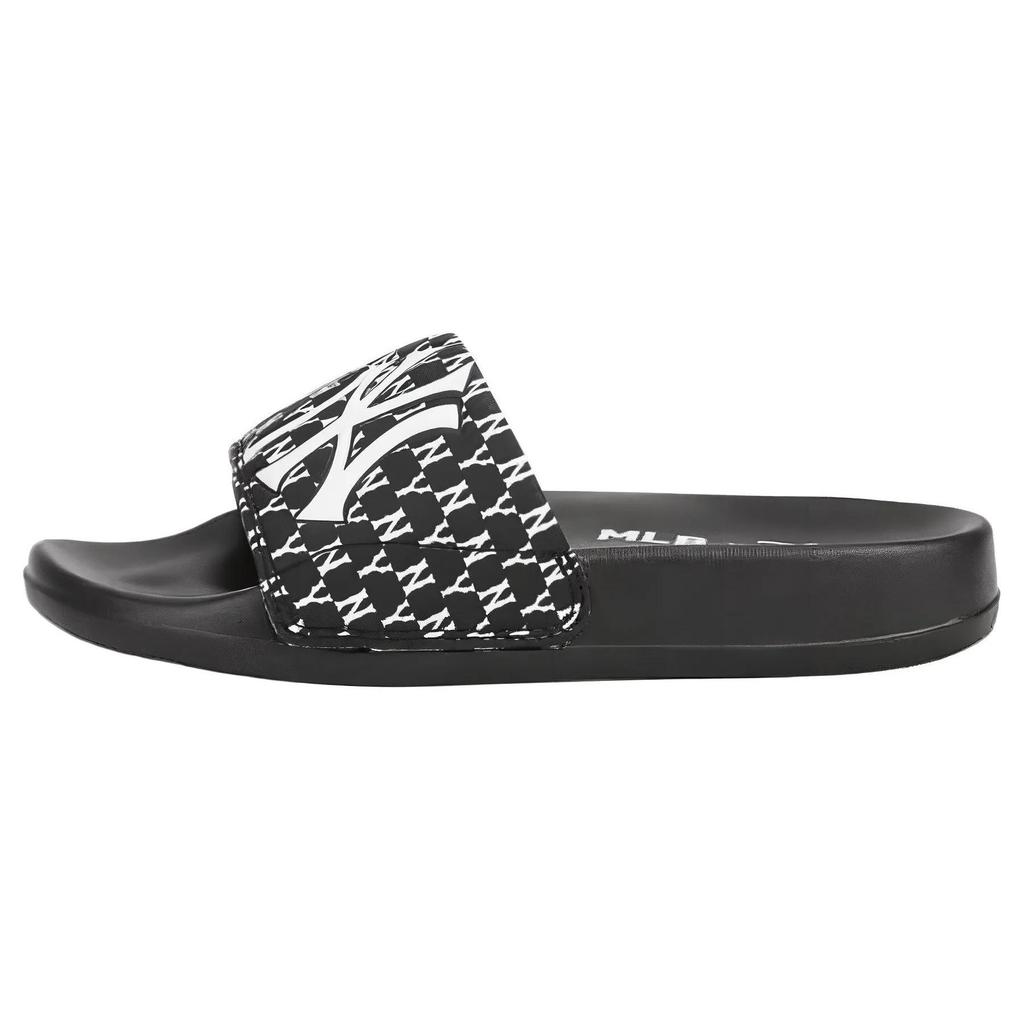 MLB Slip Resistant Slide Slippers Unisex Black (Unisex) Slide Slippers 32SHHK011 50L
