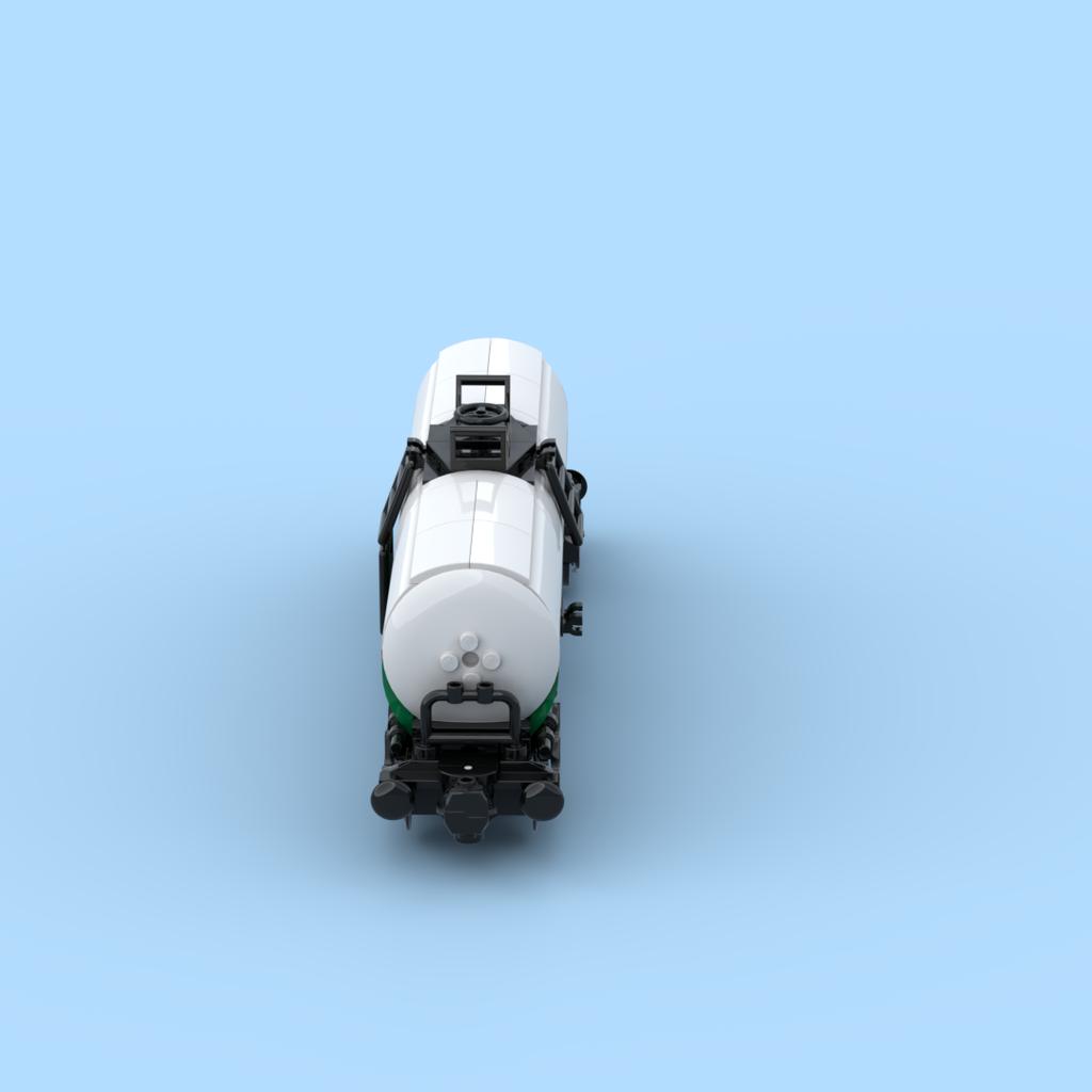 NUOVO MOC Città Industriale Octan Carro Cisterna Treno Modello Idee Creative Pista Blocchi da Costruzione Mattoni Fai da Te Giocattolo per Bambini Regalo di Compleanno