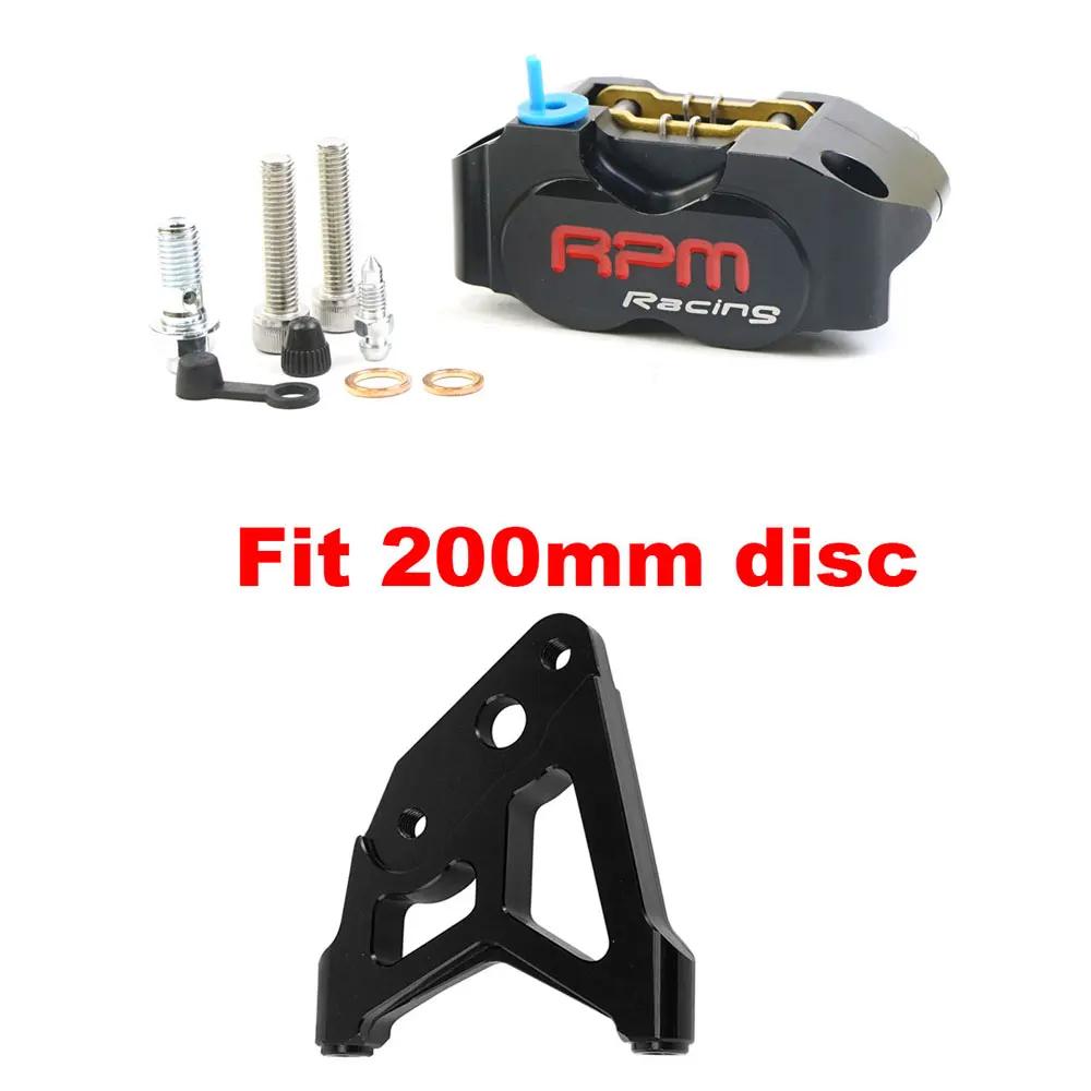 RPM Motorcycle Brake Caliper 82mm Disc Rotor For Yamaha Scooter Aerox JOG BWS NMAX XMAX Rsz WISP Force Dirt Pit Bike GROM DIO