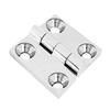 Alloy Butt Hinges Cabinet Door Hinges Aluminium Box Backflap Door Hinges Furniture Hardware