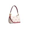 Coach Teri 24 Heart Print Detachable Handle Shoulder Bag Women Handbags White CA251-IMCAH