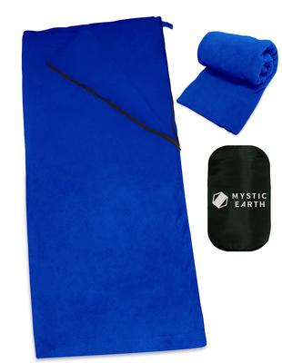 Sacco a Pelo MYSTIC EARTH, Tipo Busta, Interno Shruff, Pile, Grande, Isolamento Termico, Articoli per la Prevenzione Disastri, Coperta, Terremoto