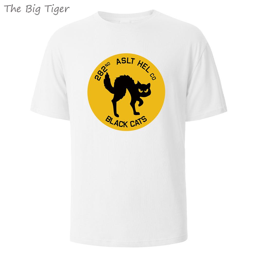 

Evil Cat Printing Essential Cotton Tshirt Men Simple Round Neck Design Lightweight Summer Wear Mens Tshirt S