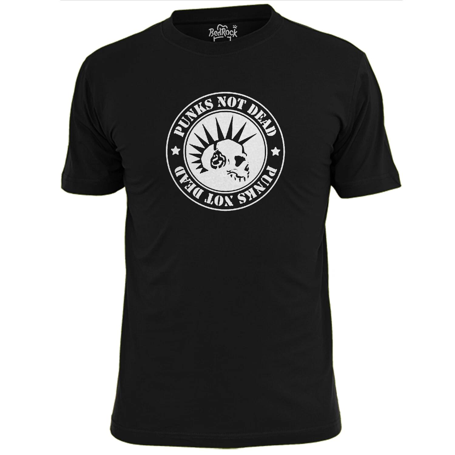 

Mens Punks Not Dead (v3) Punk Rock T shirt Pistols Ruts Buzzcocks 4XL