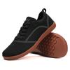 Men's Barefoot Wide Head Box Shoes - Minimalist Barefoot Shoes Women's Scattered Sole Ultra Wide Slip in Walking Shoes for Men