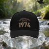 Legende 1974 Retro Nummer Kappe - Unisex Verstellbare Baseballmütze mit Ikone 1974, Leicht, Geeignet für Reisen, Partys, Geburtst