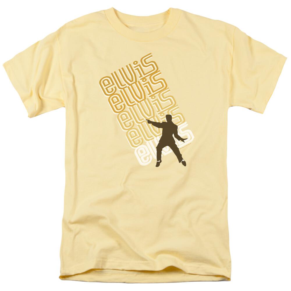 Elvis Presley Pointing T Shirt Mens Licensed The King Tee Banana XXXXL