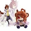 Kawaii plyšová hračka Uma Musume Anime Pretty Oguri Cap Postava Maruzensky Hračky Agnes Tachyon Postava Panenka Dárek k narozeninám Vánocům