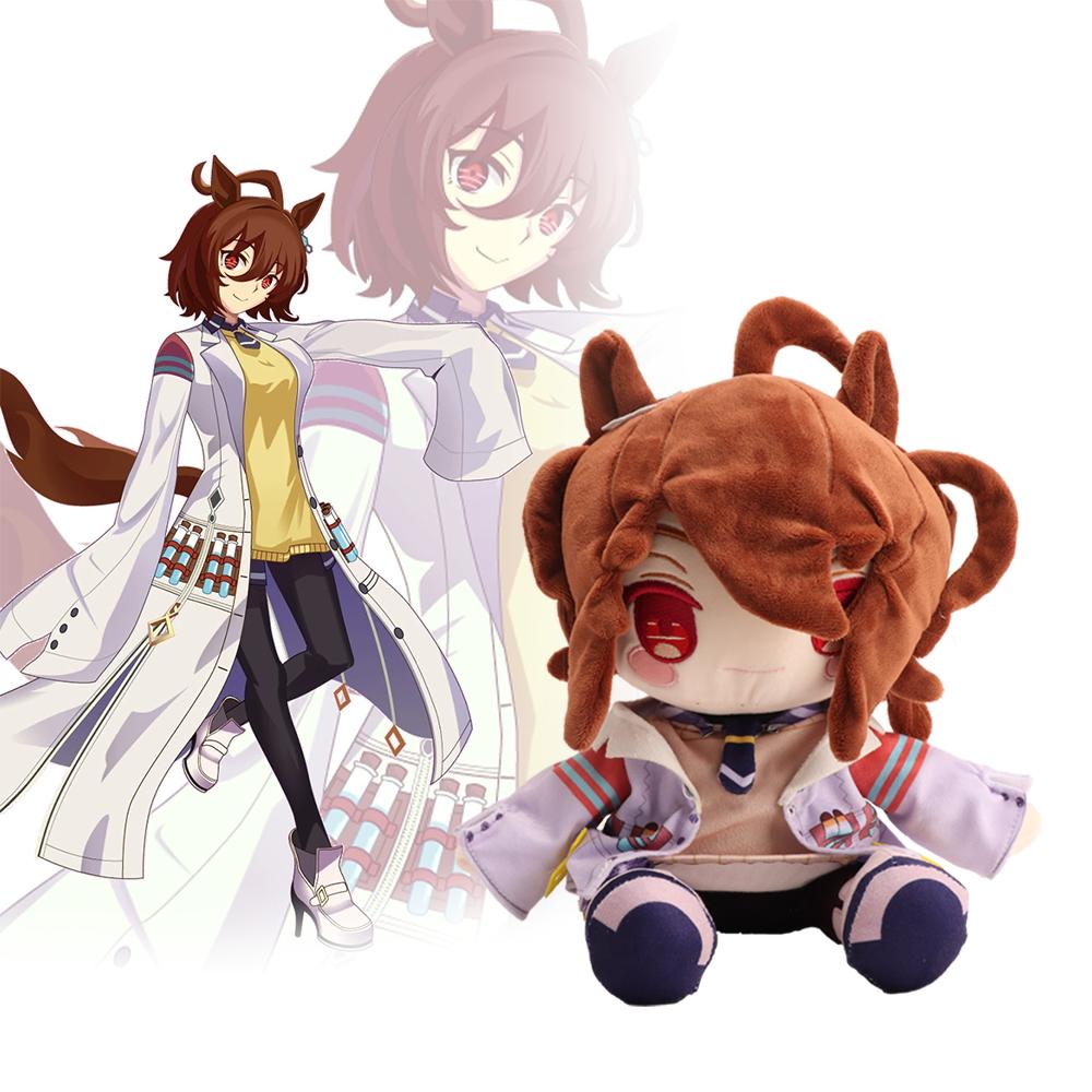 Kawaii plyšová hračka Uma Musume Anime Pretty Oguri Cap Postava Maruzensky Hračky Agnes Tachyon Postava Panenka Dárek k narozeninám Vánocům
