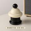 Cream Style Ceramic Toothpick Jar Cartoon Color Contrast Toothtip Holder Household Storage Good Cotton Swab Jar with Hand Gift